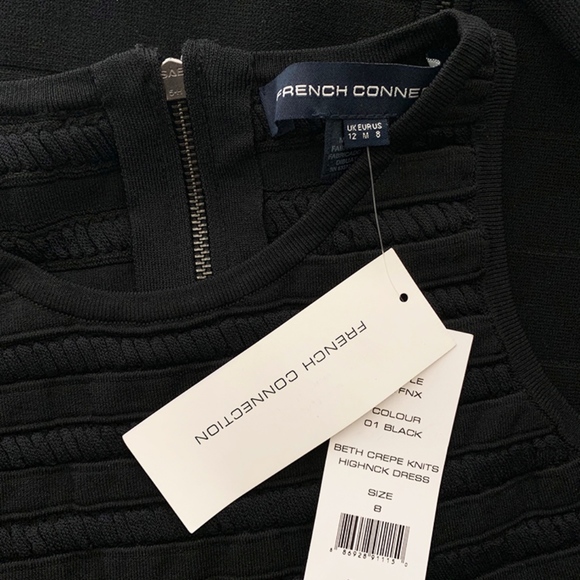 French Connection | Beth Crepe Knit Bodycon Dress - Picture 5 of 6